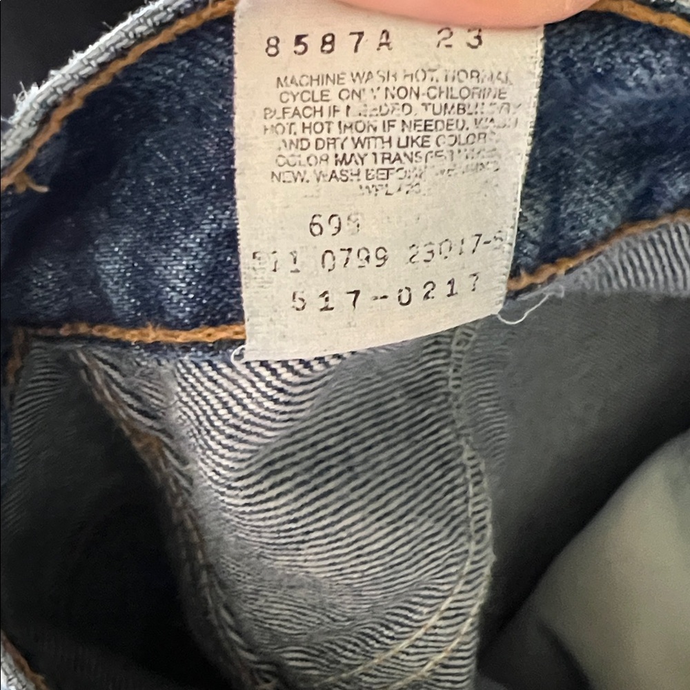 Levi's vintage 517 Blue Jeans men’s 36X31 - Picture 8 of 8